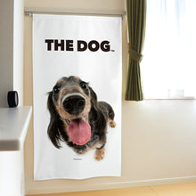 画像をギャラリービューアに読み込む, のれん THE DOG ダックスフンド（ブラックタン 150cm丈）
