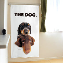 画像をギャラリービューアに読み込む, のれん THE DOG ダックスフンド（2匹 150cm丈）

