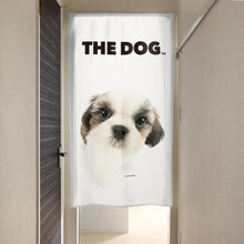 画像をギャラリービューアに読み込む, のれん THE DOG シー・ズー（150cm丈）
