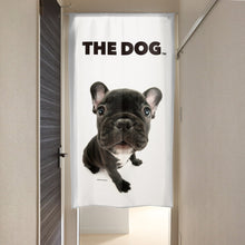 画像をギャラリービューアに読み込む, のれん THE DOG フレンチ・ブルドッグ（ブリンドル 150cm丈）
