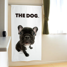 画像をギャラリービューアに読み込む, のれん THE DOG フレンチ・ブルドッグ（ブリンドル 150cm丈）
