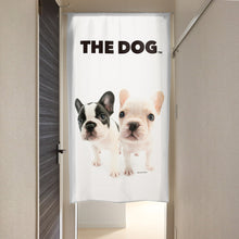 画像をギャラリービューアに読み込む, のれん THE DOG フレンチ・ブルドッグ（2匹 150cm丈）
