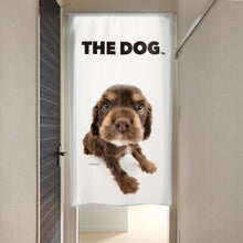 画像をギャラリービューアに読み込む, のれん THE DOG アメリカン・コッカー・スパニエル（チョコタン 150cm丈）
