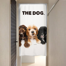 画像をギャラリービューアに読み込む, のれん THE DOG アメリカン・コッカー・スパニエル（3匹 150cm丈）
