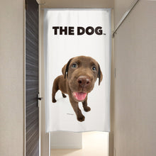 画像をギャラリービューアに読み込む, のれん THE DOG ラブラドール・レトリーバー（チョコレート 150cm丈）
