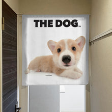 将图像阅读到画廊视图中， Noren 狗威尔士Corgi（长90厘米）
