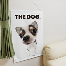 画像をギャラリービューアに読み込む, タペストリー THE DOG チワワ

