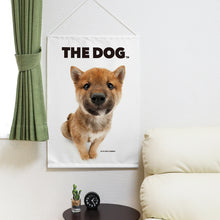 画像をギャラリービューアに読み込む, タペストリー THE DOG 柴
