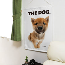 画像をギャラリービューアに読み込む, タペストリー THE DOG 柴
