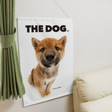 画像をギャラリービューアに読み込む, タペストリー THE DOG 柴
