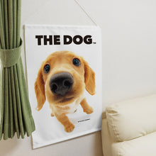 画像をギャラリービューアに読み込む, タペストリー THE DOG ダックスフンド
