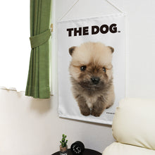 画像をギャラリービューアに読み込む, タペストリー THE DOG ポメラニアン
