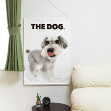 画像をギャラリービューアに読み込む, タペストリー THE DOG ミニチュア・シュナウザー
