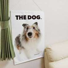 画像をギャラリービューアに読み込む, タペストリー THE DOG シェットランド・シープドッグ
