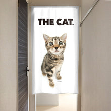 画像をギャラリービューアに読み込む, のれん THE CAT アメリカン・ショートヘア（ブラウン 150cm丈）
