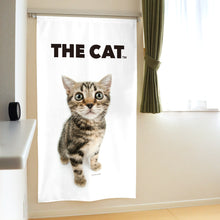 画像をギャラリービューアに読み込む, のれん THE CAT アメリカン・ショートヘア（ブラウン 150cm丈）
