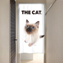 画像をギャラリービューアに読み込む, のれん THE CAT バーマン（150cm丈）
