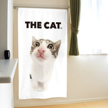 画像をギャラリービューアに読み込む, のれん THE CAT ミックス5（150cm丈）
