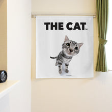 画像をギャラリービューアに読み込む, のれん THE CAT アメリカン・ショートヘア（90cm丈）

