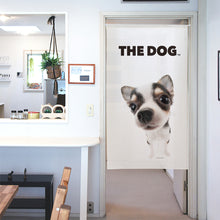 画像をギャラリービューアに読み込む, のれん THE DOG チワワ（ブラックタン＆ホワイト 150cm丈）
