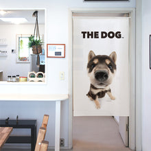 画像をギャラリービューアに読み込む, のれん THE DOG 柴（黒 150cm丈）
