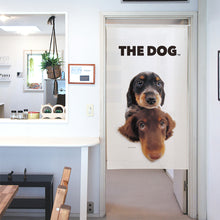 画像をギャラリービューアに読み込む, のれん THE DOG ダックスフンド（2匹 150cm丈）
