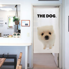 画像をギャラリービューアに読み込む, のれん THE DOG ポメラニアン（ホワイト 150cm丈）
