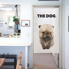 画像をギャラリービューアに読み込む, のれん THE DOG ポメラニアン（ウルフセーブル 150cm丈）

