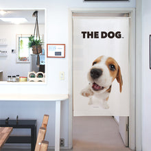 画像をギャラリービューアに読み込む, のれん THE DOG ビーグル（150cm丈）
