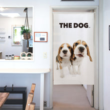 画像をギャラリービューアに読み込む, のれん THE DOG ビーグル （2匹 150cm丈）
