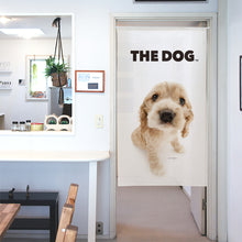 画像をギャラリービューアに読み込む, のれん THE DOG アメリカン・コッカー・スパニエル（バフ 150cm丈）
