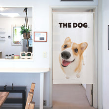 画像をギャラリービューアに読み込む, のれん THE DOG ウェルシュ・コーギー（150cm丈）
