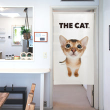 画像をギャラリービューアに読み込む, のれん THE CAT アビシニアン（150cm丈）

