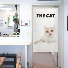 画像をギャラリービューアに読み込む, のれん THE CAT マンチカン（150cm丈）
